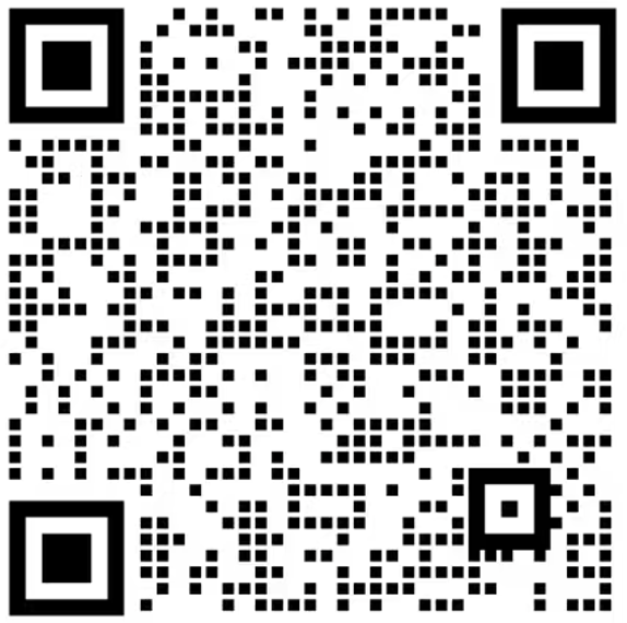 深圳中学网咨询服务二维码,方形黑色边框,内部黑白二维码图案,下方标注扫码咨询